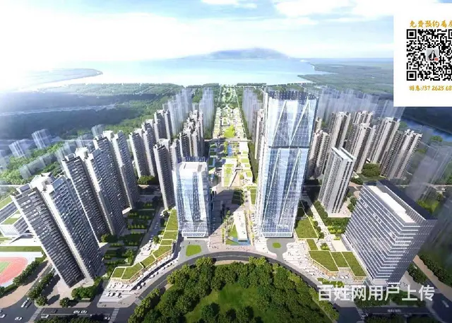 新房团购，唐家北围华润置地广场海湾润府79-105㎡瞰海居 - 图片 1