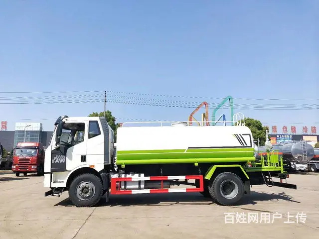 解放洒水车价格 12方15方抑尘车 厂家直销可分期 - 图片 4