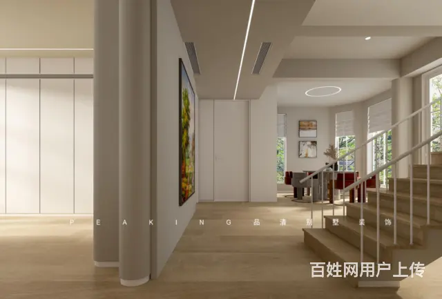别墅装修 | 429㎡现代简约--归家的理想 - 图片 3