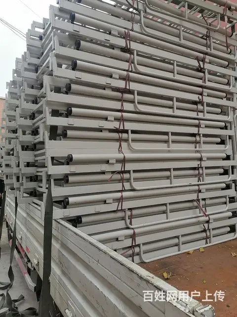 二手上下铺铁床双层床架子床高低床 - 图片 3