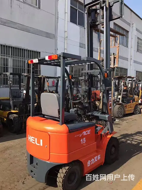 供应二手平衡重式电瓶车 1.5吨合力仓库电动叉车 - 图片 8