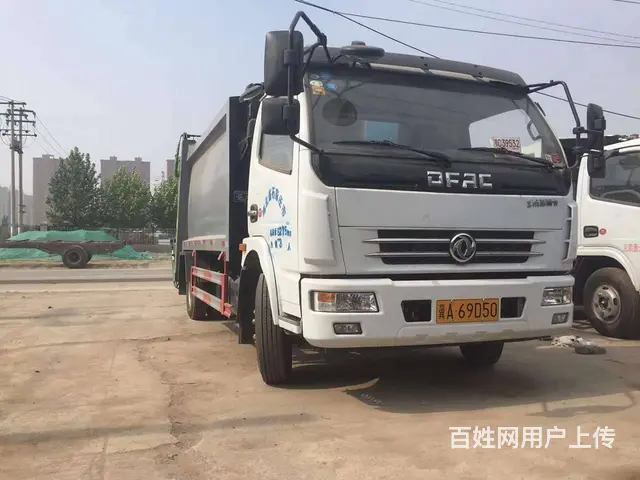 二手垃圾车，钩臂、挂桶、压缩垃圾车可分期价格便宜 - 图片 2