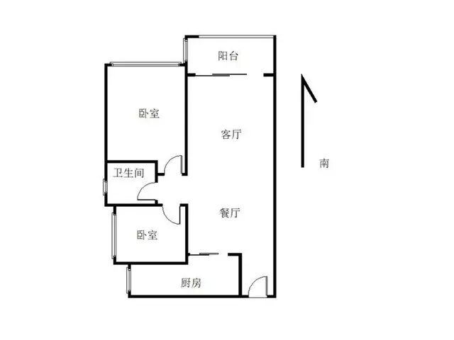 御景国际 2室2厅81.37m?整租 - 图片 7