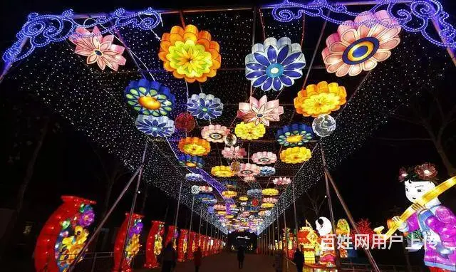 河南传壹花灯彩灯制作，租赁，场地布置 - 图片 2