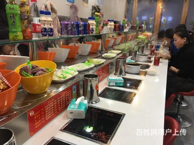 【都市时讯 免费找店】凤一小学旁旋转小火锅烤肉店转 - 图片 2