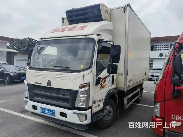 出售20年4月豪沃 冷藏车，全车原版车况 - 图片 3