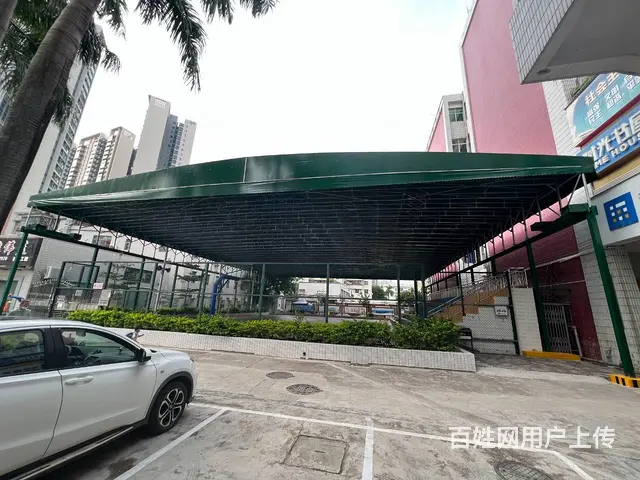 推拉雨棚活动帐篷户外大型移动伸缩遮阳蓬 夜宵棚 - 图片 3