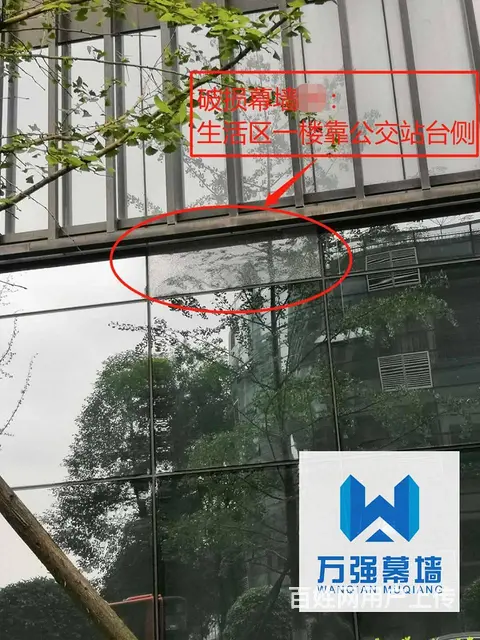 成都玻璃幕墙拆除安装工程-四川万强 - 图片 3