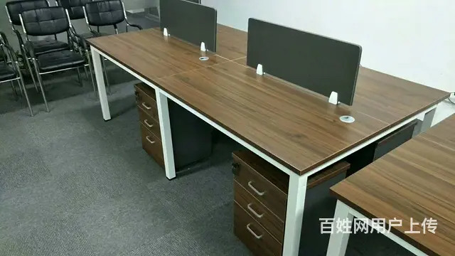 低价出售屏风办公桌，会议桌老板台书柜包送装 - 图片 12