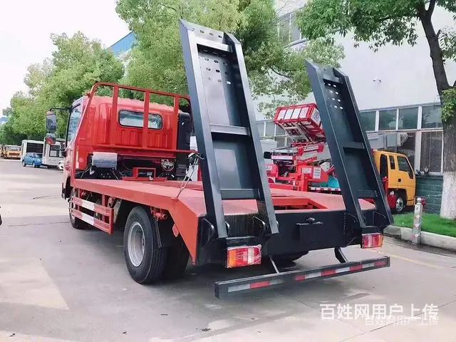 重汽蓝牌平板拖车平板运输车 批发价 - 图片 4