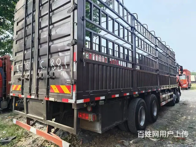 出售二手9.6米高栏解放JH6前四后八国五460 - 图片 8