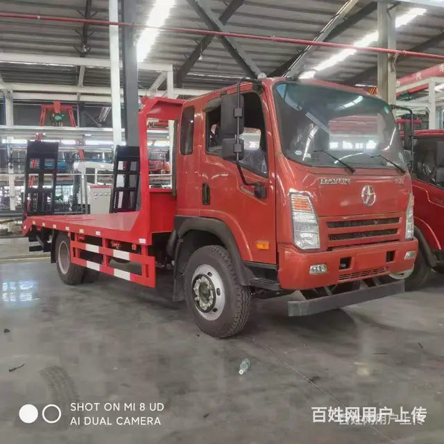 拉12吨以内平板运输车 价格便宜 - 图片 2