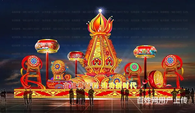 春节彩灯设计安装 - 图片 12