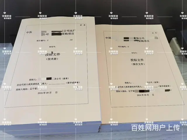 沈阳标书,工程,服装,食品,采购 - 图片 1