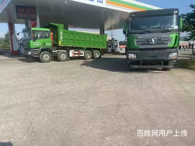 三台21年陕汽德龙X3000，准新车 - 图片 2