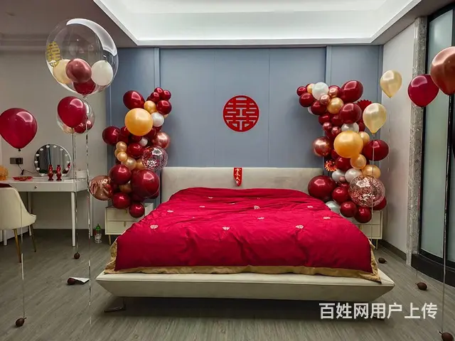 揭阳气球布置 订婚宴 完聘宴 婚房如何布置 - 图片 5