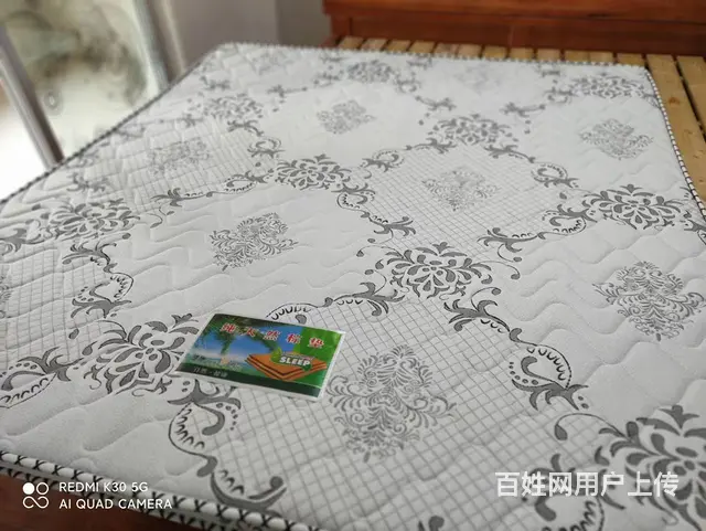 纯实木九成新双人床 - 图片 2