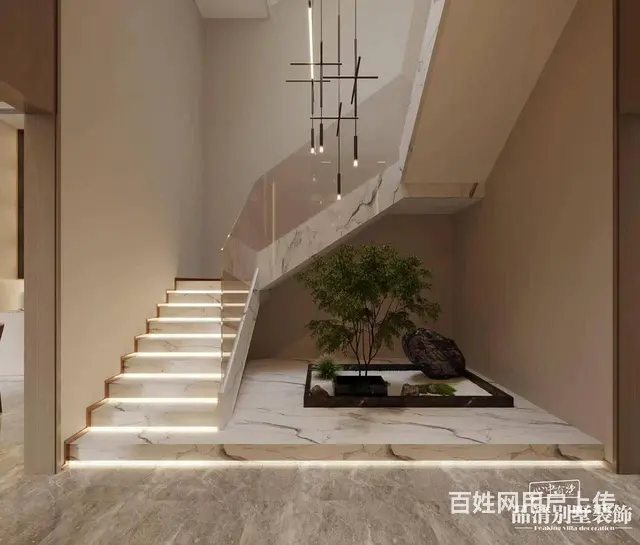 常州别墅装修：365㎡现代轻奢，柔软又高级 - 图片 6