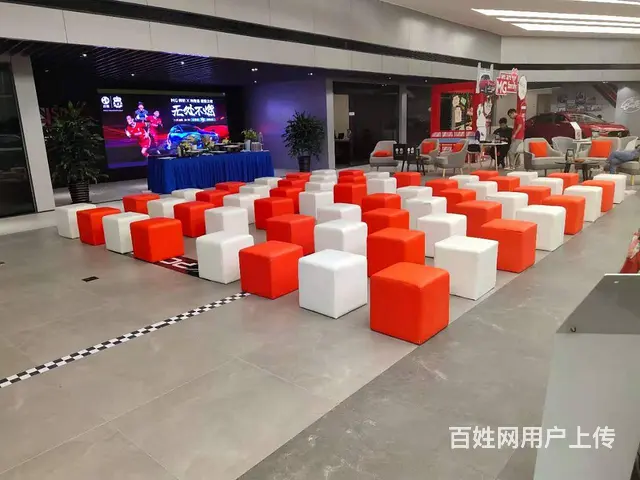 广州沙发墩出租，长条沙发墩出租，沙发墩儿租赁 - 图片 1