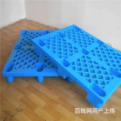 塑料地拍子叉车栈板塑料托盘仓储防潮垫板防渗漏托盘 - 图片 9