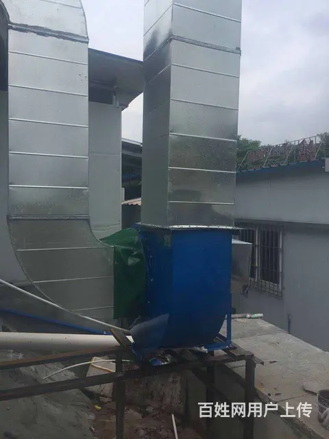 香洲油烟管道厨房抽油烟风机净化器安装烧烤排烟系统 - 图片 4