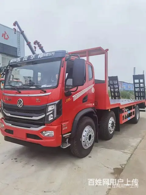 东风小三轴拉160挖机挖机拖板车 平板车 优惠多多 - 图片 2