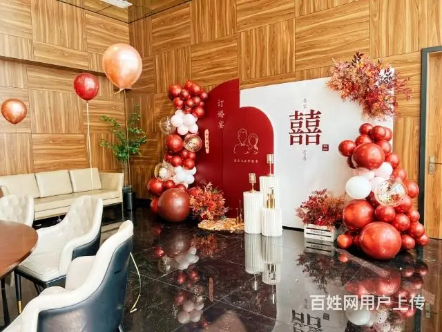 酒店订婚宴布置 - 图片 2