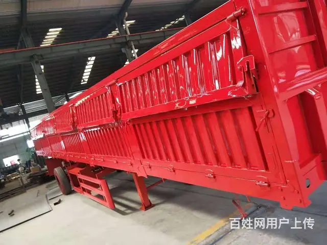 襄樊2021年13米标箱侧翻半挂车，坚固耐用 - 图片 2