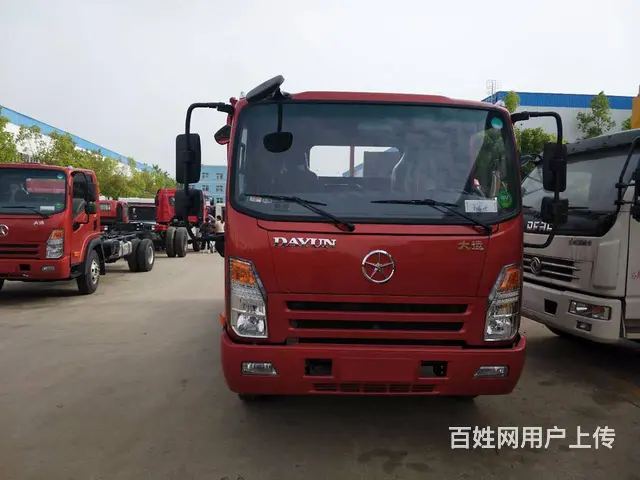 8吨12吨东风大运蓝牌平板拖车厂家直销包送到可分期 - 图片 4