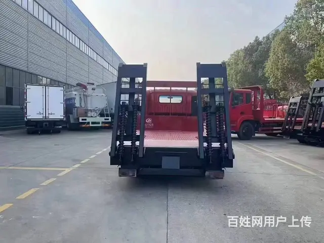 豪曼可拉150挖机蓝牌平板车蓝牌钩机拖车厂家价格 - 图片 4