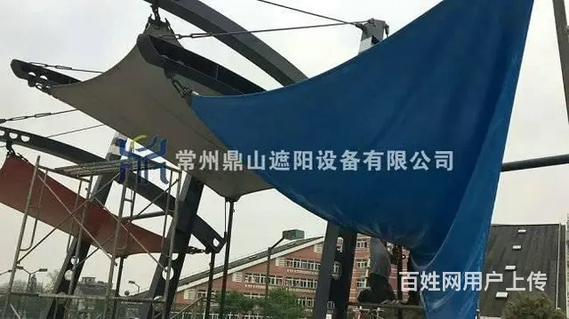 金坛园林车棚 园林景观凉亭，膜结构雨棚供应 - 图片 8