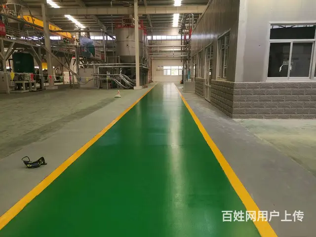 新泰新汶工厂耐磨地坪漆 防尘美观 环氧地坪施工 - 图片 4