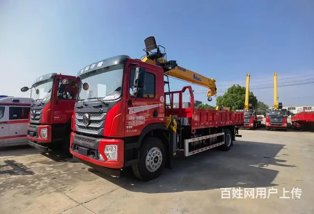 二手徐工8吨5节臂随车吊准新车24年特价处理带保险 - 图片 1