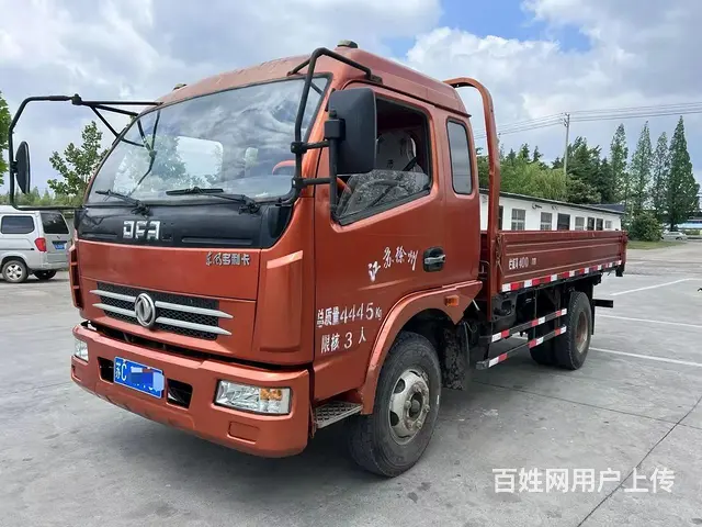 东风多利卡D6 重载版4米平板自卸货车 蓝牌照 - 图片 2