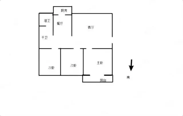 室三院旁 中间楼层 胜利北小区 两室仅需62万 - 图片 11