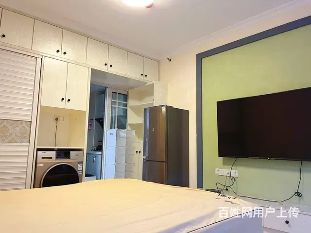 电梯房中山北路旺角星辰附近1室配套精装修家电齐全月租1100 - 图片 2
