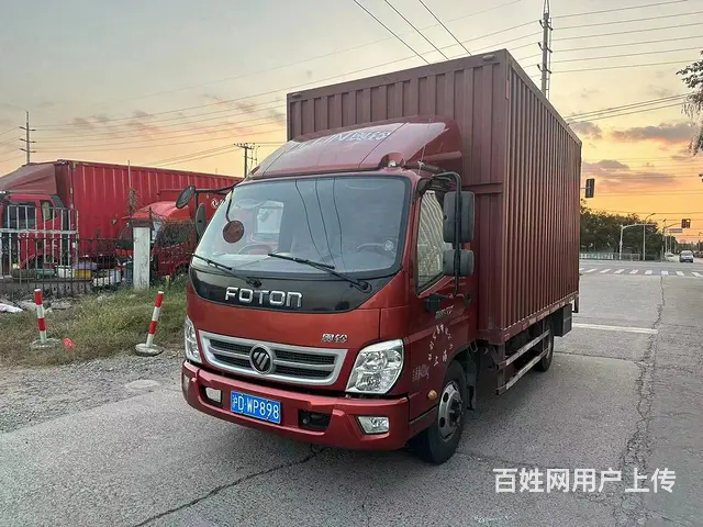 低价出售19年福田奥铃4米2厢式车 - 图片 2