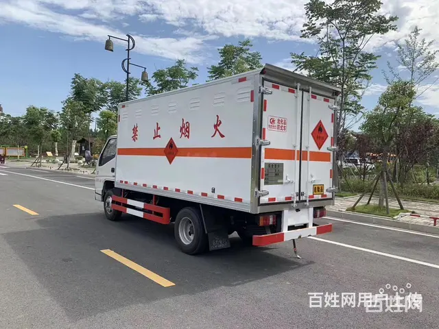 南充国六2类江铃顺达易燃气体厢式车可分期付款包送上门 - 图片 3