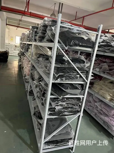 服装货架 家用仓库必备 圆管挂衣架 可调节仓储货架 - 图片 5