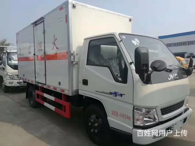 资阳国五上蓝牌危险品厢式车 易燃液体厢式车气瓶车 - 图片 9