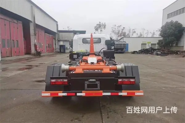 嘉兴厂家低价处理3方5方6方蓝牌钩臂式垃圾车 - 图片 7