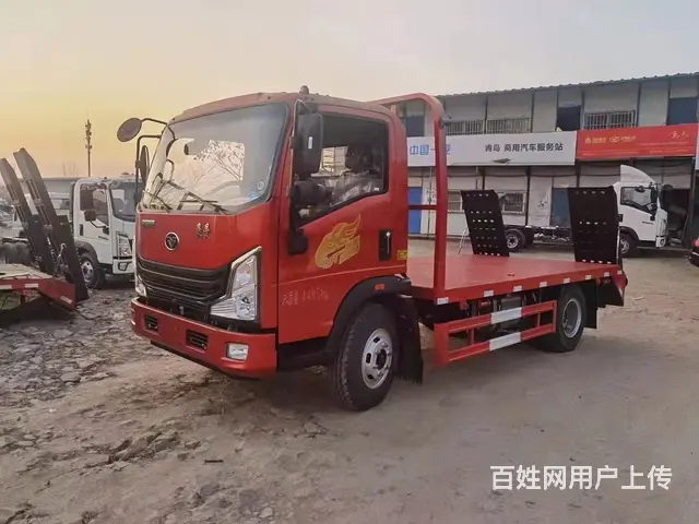 重汽豪曼蓝牌平板车  价格多少 厂家直销 - 图片 1