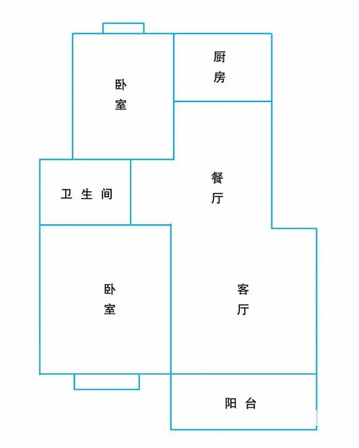东方宜家花园2室精装修家具家电齐全拎包即住 - 图片 11