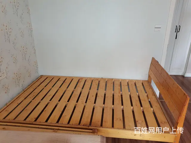 处理实木单人床 - 图片 3