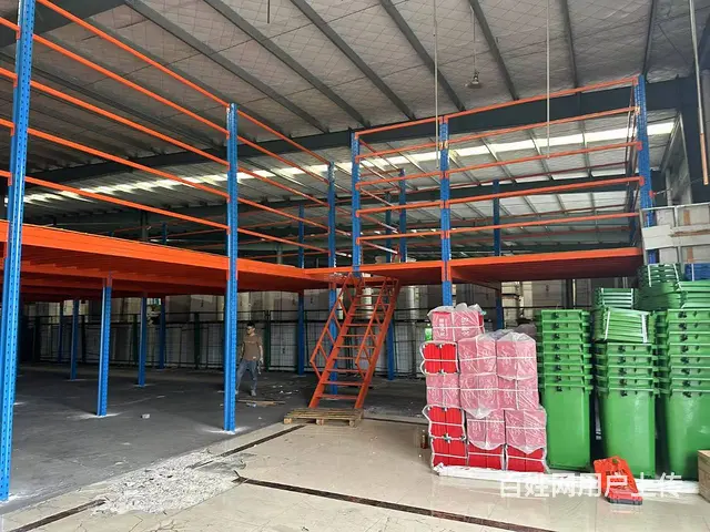 阁楼平台 货架阁楼  工厂库房阁楼大量出售 货架 - 图片 1