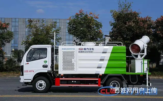 新款国六东风5方7方洒水车 蓝牌厂区降尘车 包上牌 - 图片 3