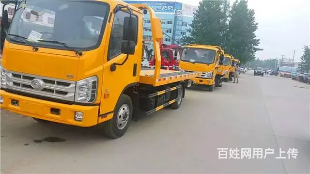 厂家直销一托二蓝牌清障车 道路救援车低价促销 - 图片 3