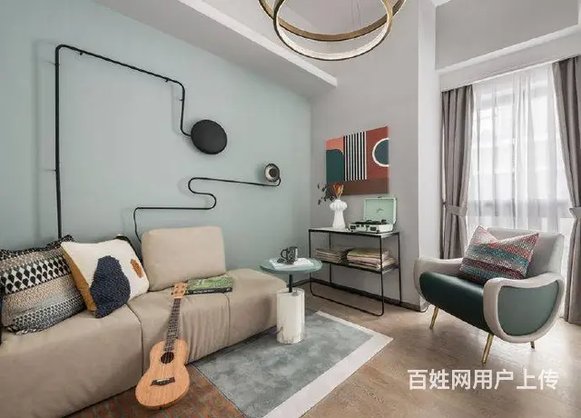 绍兴袍江现代简约风格装潢公司 - 图片