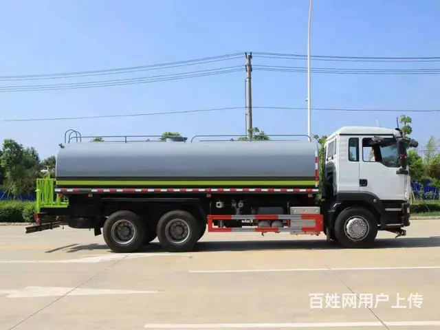 20立方重汽后双桥洒水车 罐体管道电泳耐用10年 - 图片 5