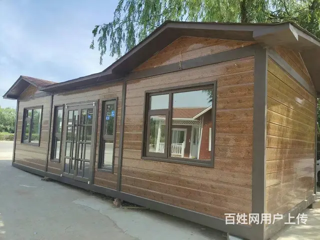 枣庄集装箱活动板房出租6元一天  枣庄木屋凉亭岗亭尺寸定制 - 图片 6